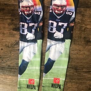 Gronkowski football sleeves